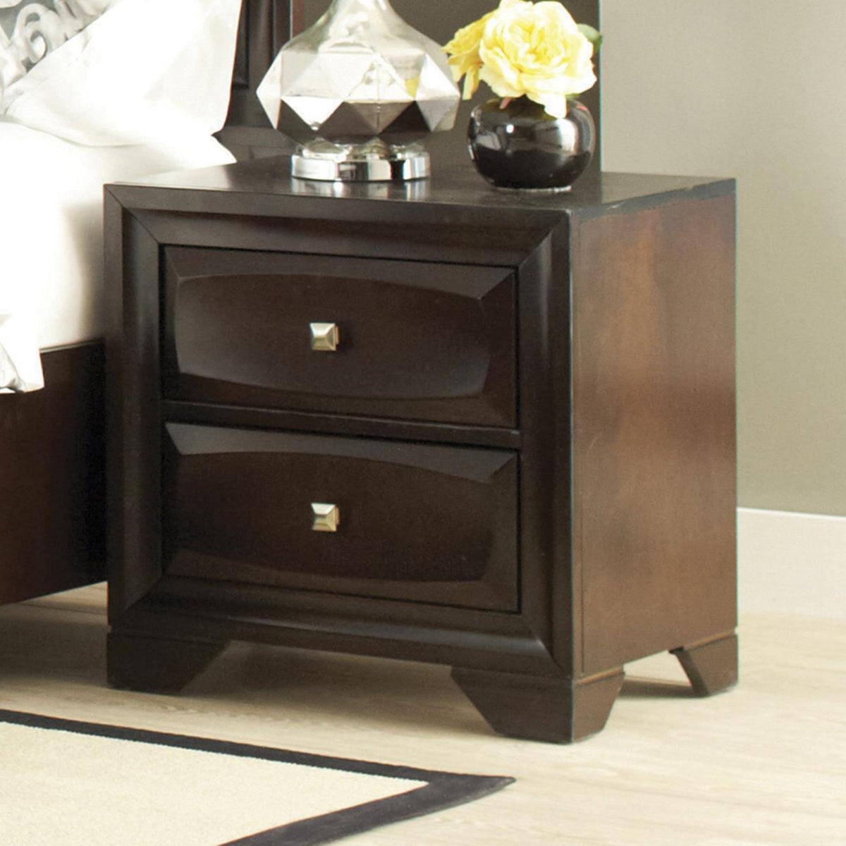 Cappuccino Nightstand K15652