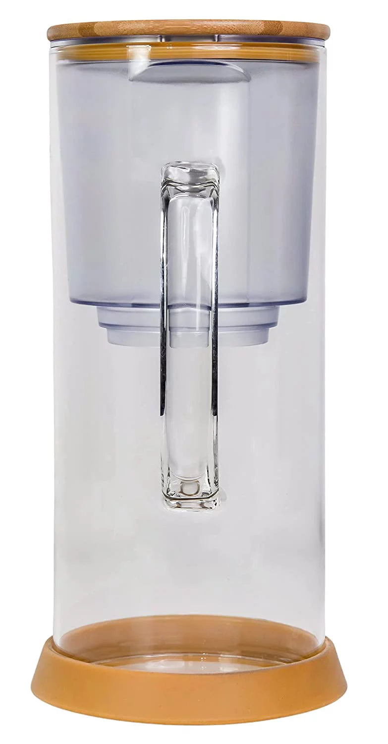 Alkaline Water Filter Pitcher with Bamboo Lid R9479