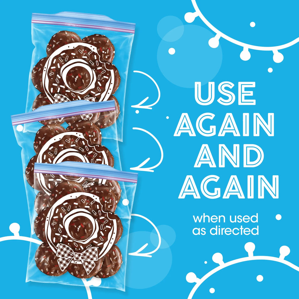 Holiday Freezer Quart Bags, 19 CT L65950