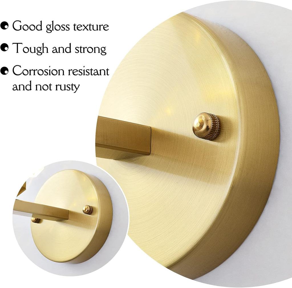 Crystal Gold Wall Sconce, K9 Crystal Wall Mounted Light O333597