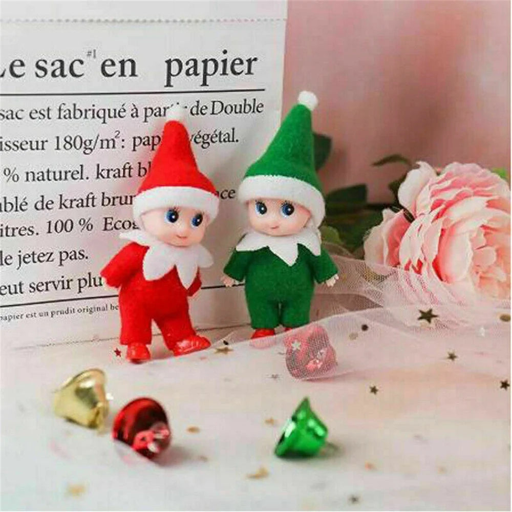 Naughty Elf Felt Doll 4 PCS Toddler Elf Kids Toys B635709