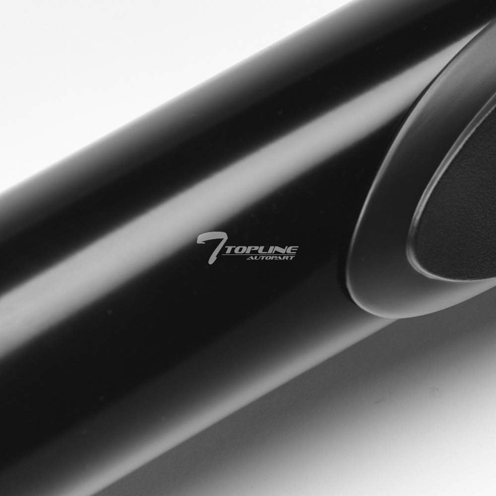 Black Steel Side Step Nerf Bars E72006