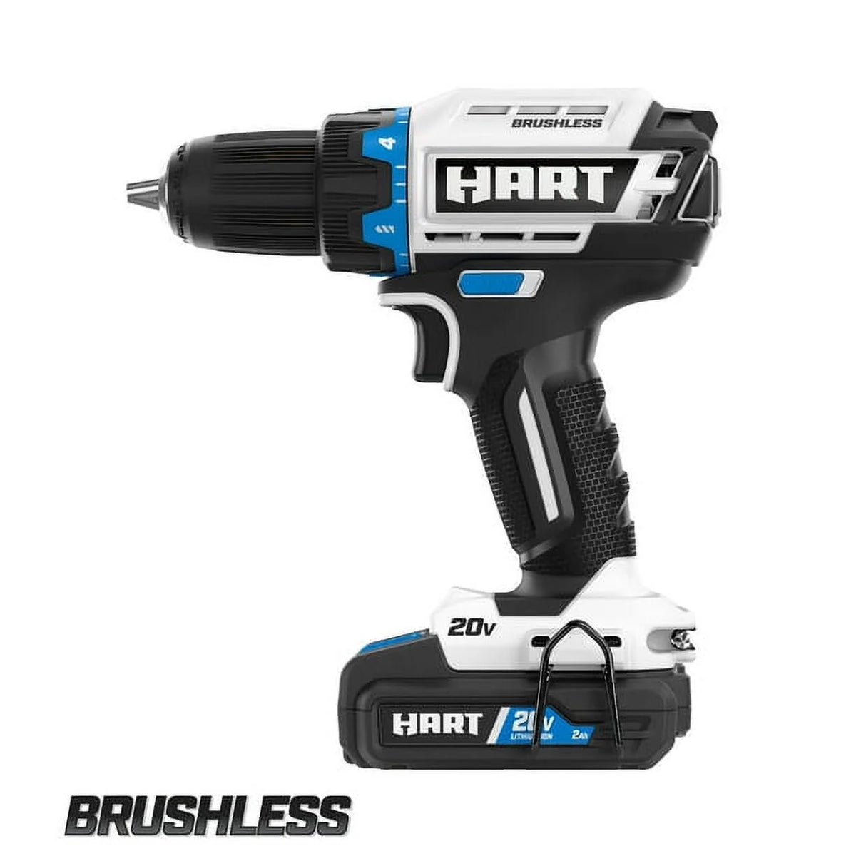 20-Volt Cordless Brushless 1/2-inch Drill/Driver Kit with 2Ah Lithium-Ion Battery B803