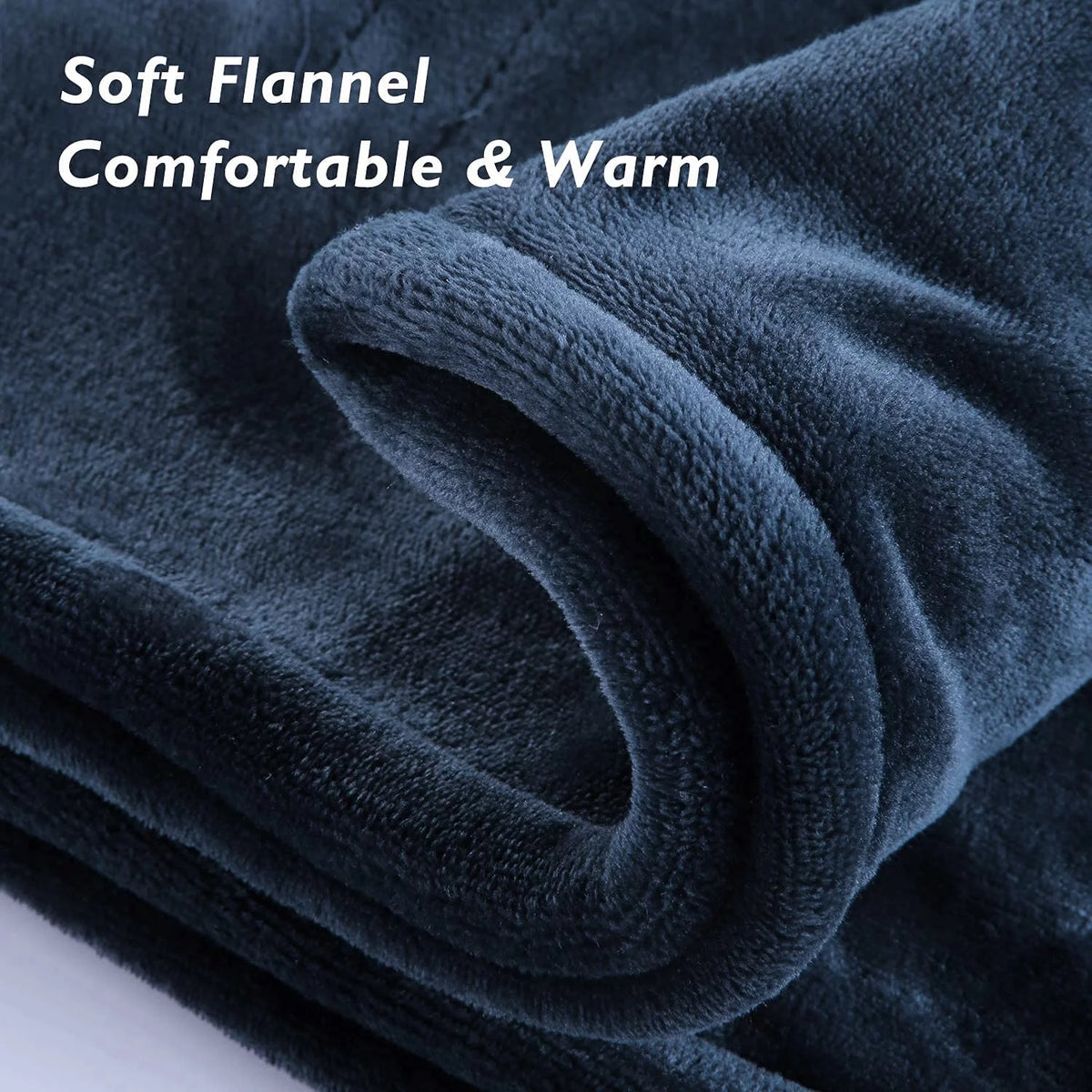 Electric Heated Blanket Twin Size Blue I808