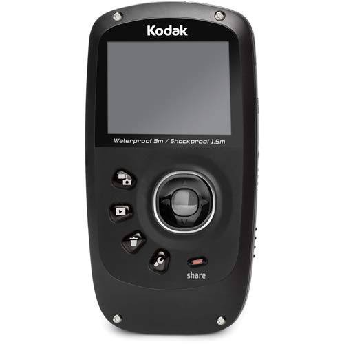 Black Video Camera with Pro Memory Card D558872