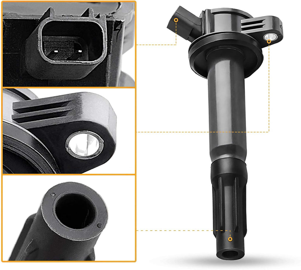 Ignition Coils 6-Pack Compatible with 3.0L V6 J697