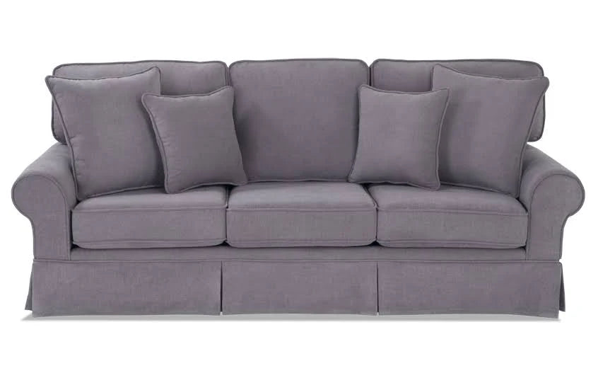 Charcoal Gray Polyester Sofa K521