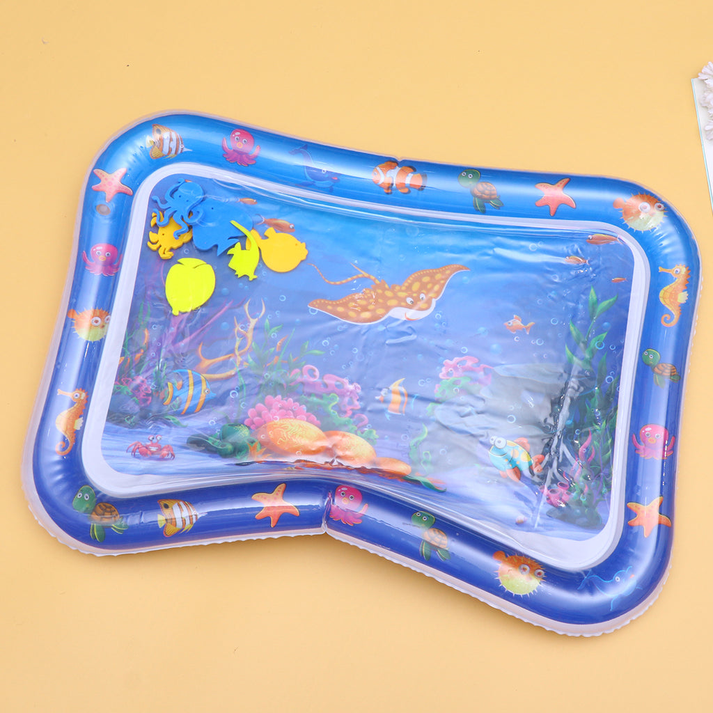 Inflatable Crawling Cushion Water Play Mat (Blue) T42047