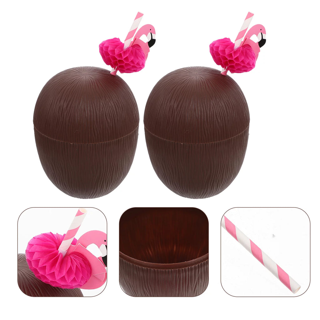 Hawaiian Tiki Cocktail Cups O303