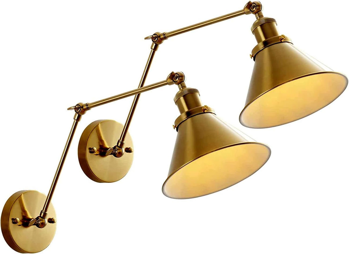 Crystal Gold Wall Sconce, K9 Crystal Wall Mounted Light O333597