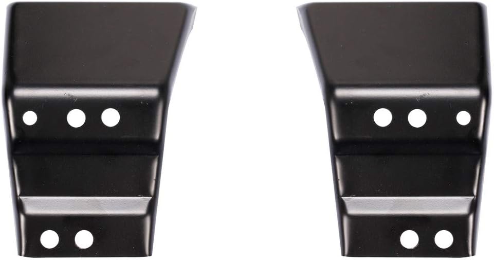 Chrome Rear Step Bumper Bar Assembly with Black Pad W92015