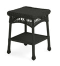 Black Wicker End Table R38768