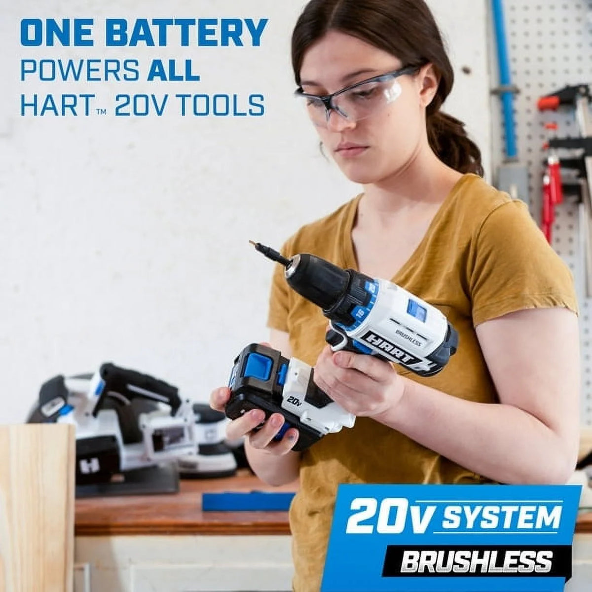 20-Volt Cordless Brushless 1/2-inch Drill/Driver Kit with 2Ah Lithium-Ion Battery B803