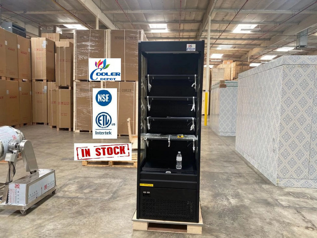 Commercial Open Air Curtain Merchandiser Refrigerator A75533