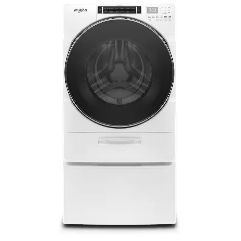 White Stackable Front Load Washing Machine Q744