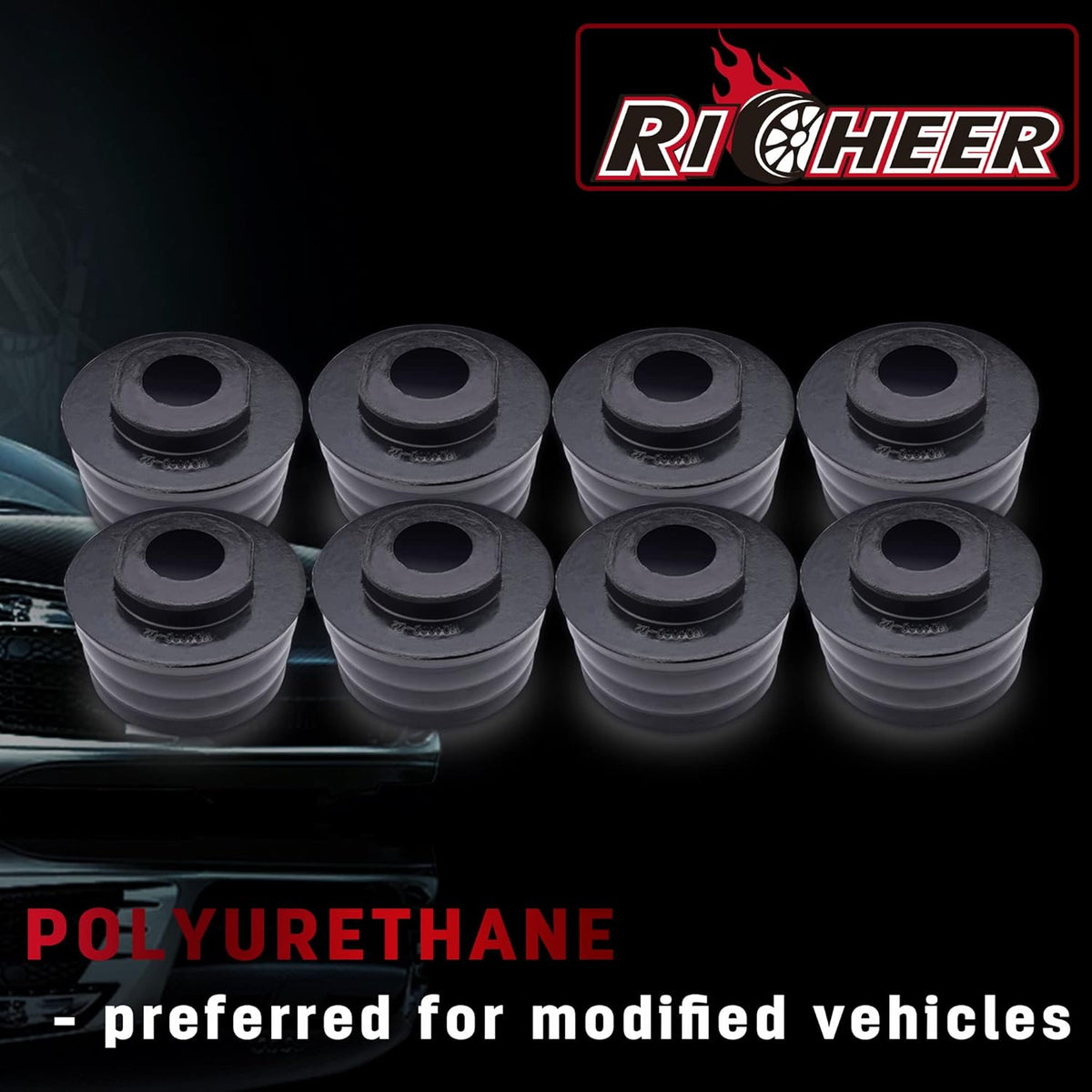 18pcs Polyurethane Body Mount Bushing Kit L902
