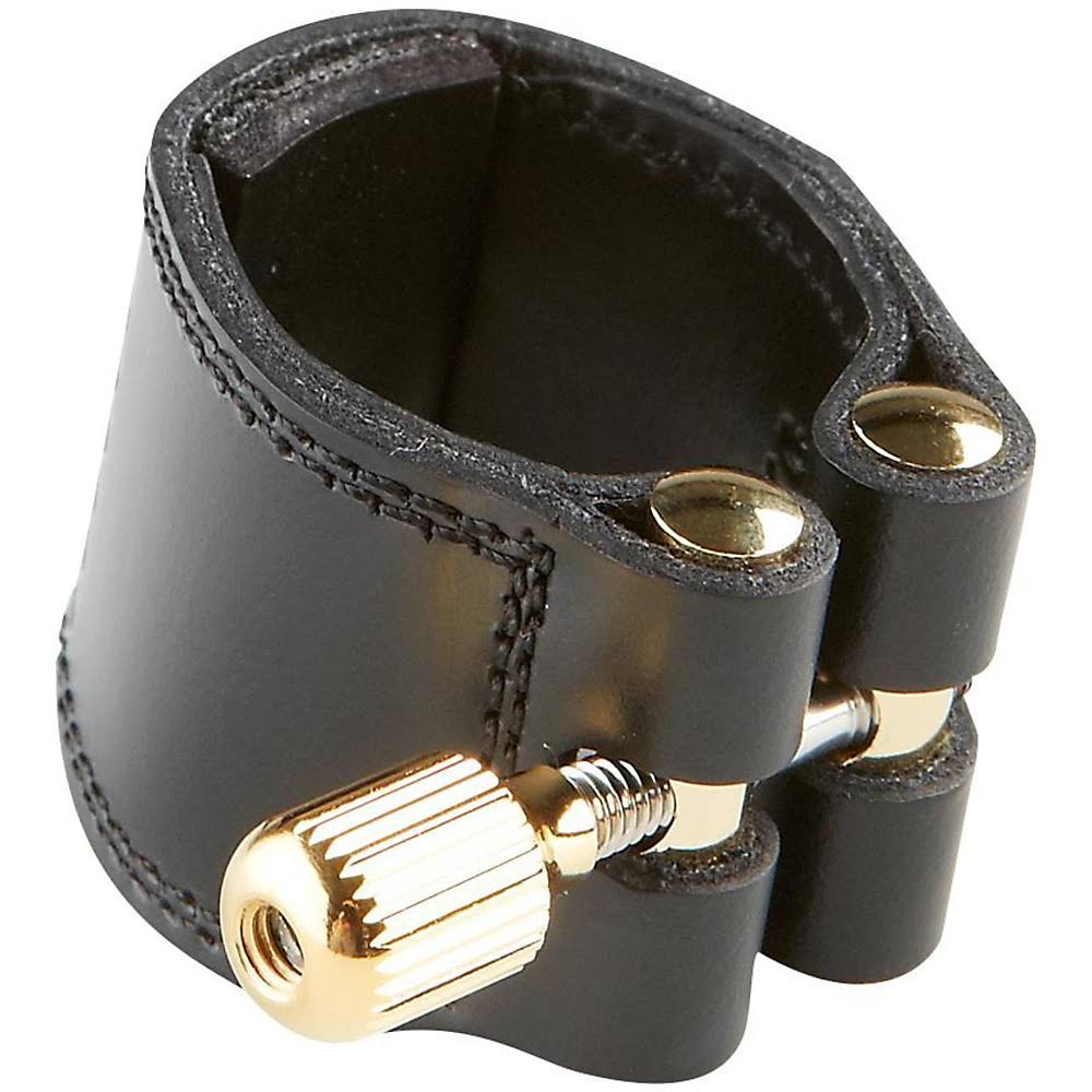 Tenor Saxophone Leather Ligature with Plastic Cap G636518