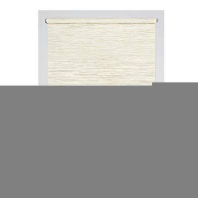 Linen Cordless Light Filtering Woven Fabric Roller Shade 66 in. W x 72 in. L V51820