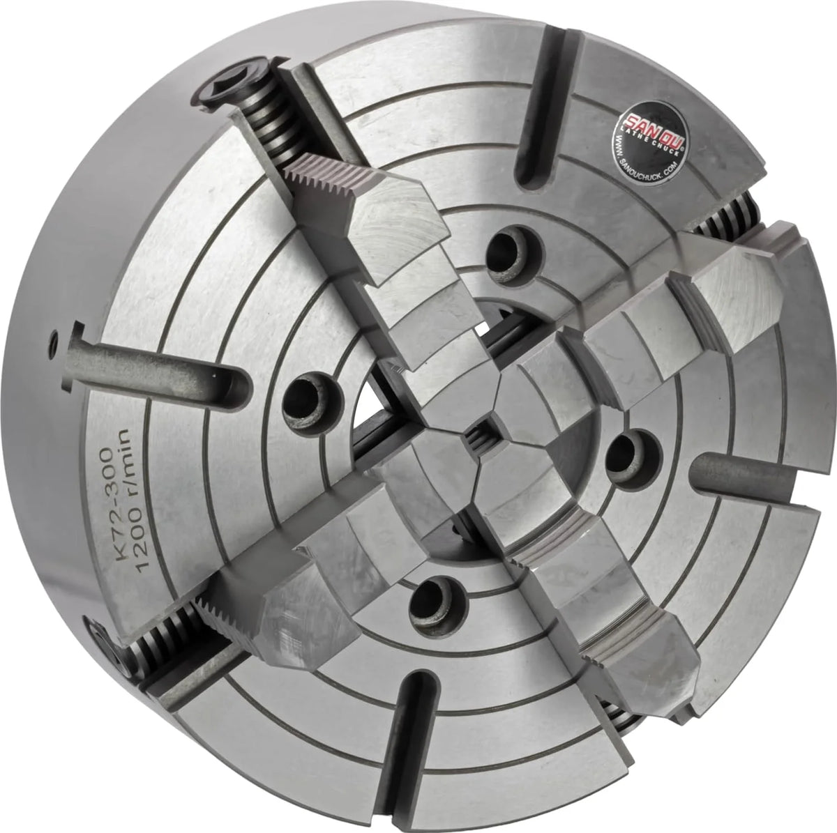 12" 4-Jaw Lathe Chuck Reversible Jaws M5551