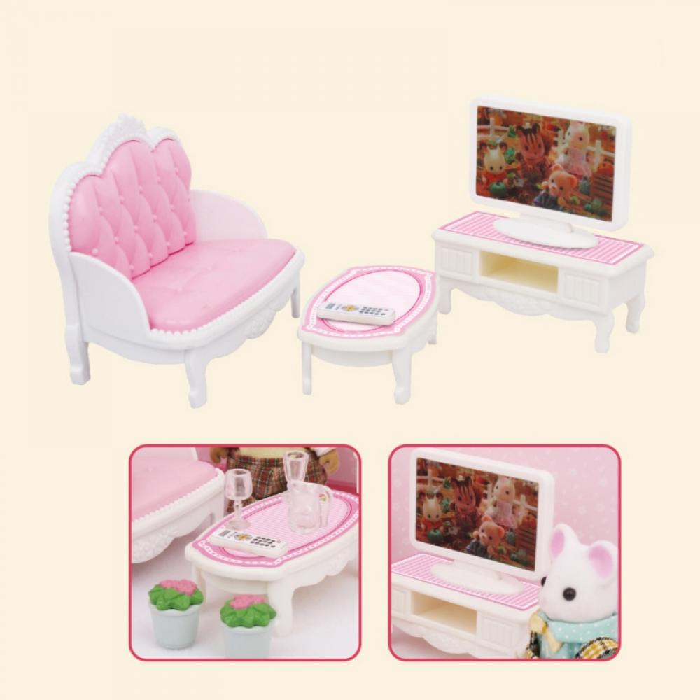 Dollhouse Miniature Furniture Toys Set W554086