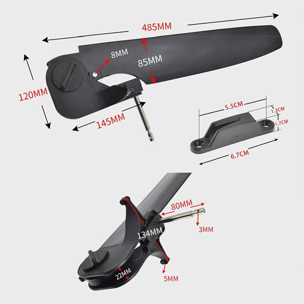 Kayak Rudder Foot Control Steering System 80mm D79767
