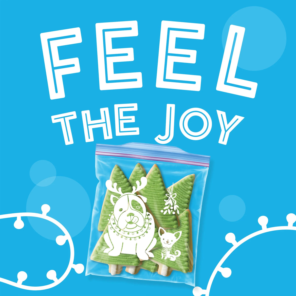 Holiday Freezer Quart Bags, 19 CT L65950