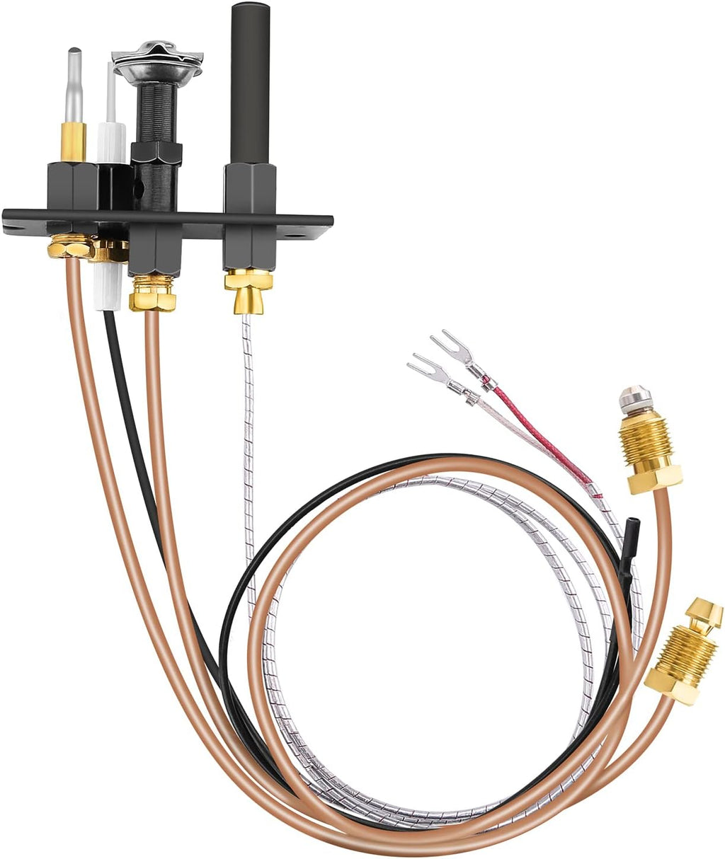 Propane and Natural Gas Pilot Assembly for Fireplace and Stoves U254