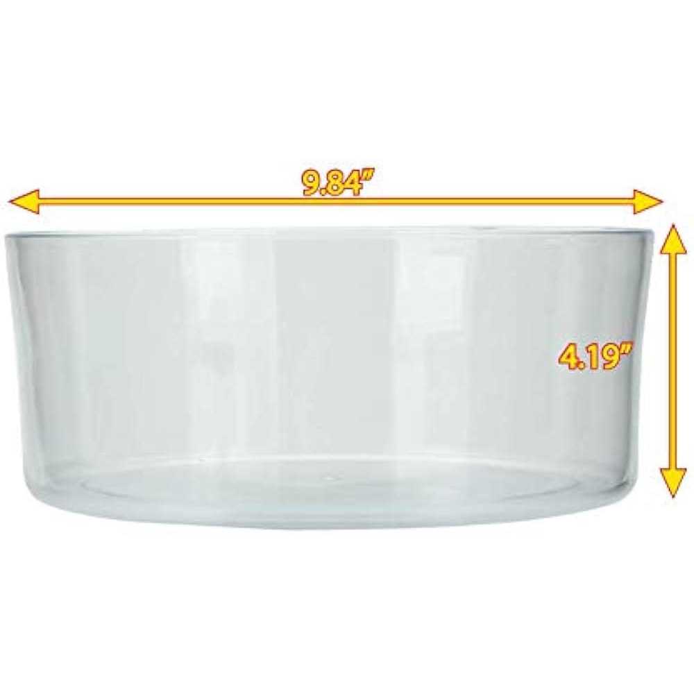 Tritan Plastic Dripless Water Bowl X8456