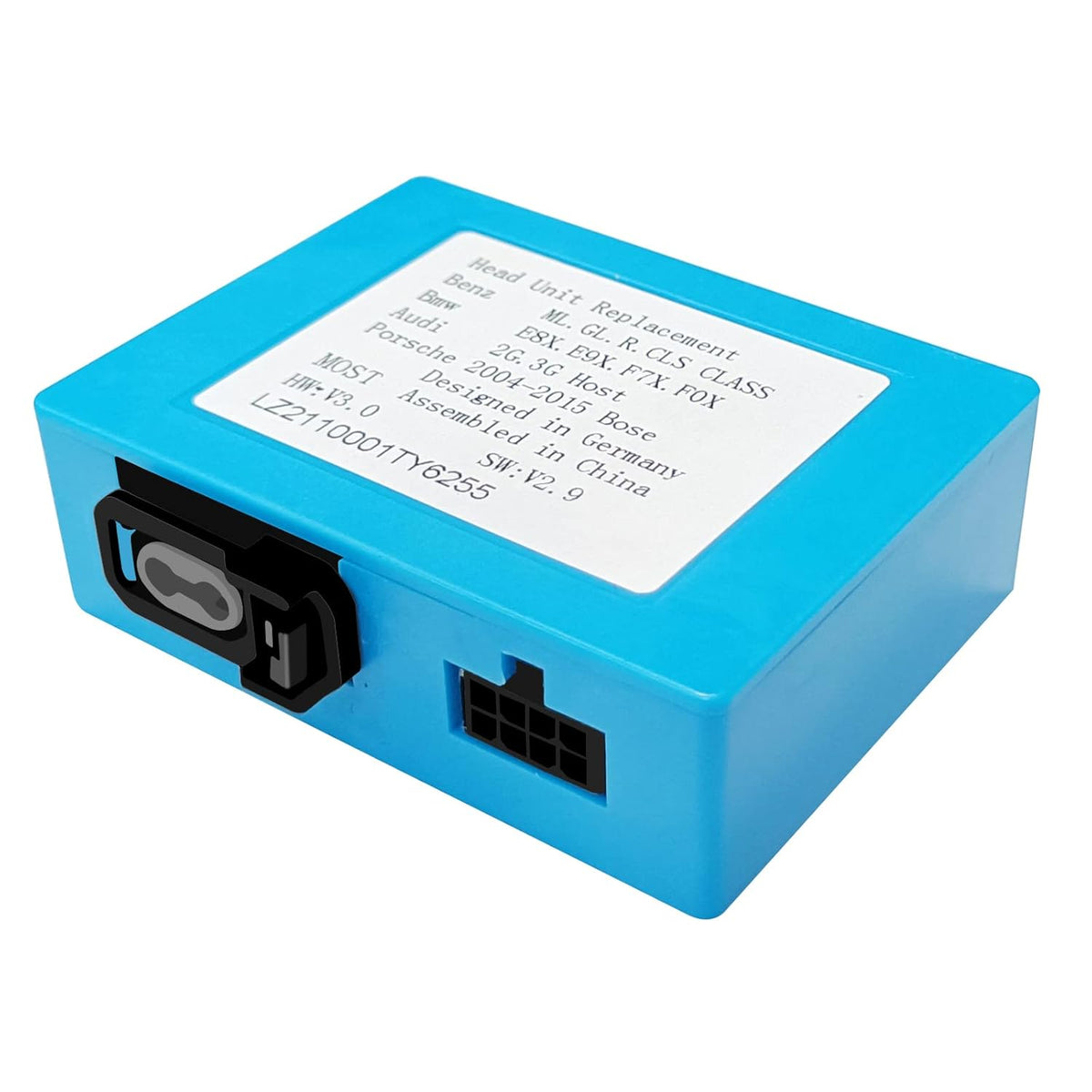 Optical Fiber Decoder Box for Car Stereo Radio Q29533