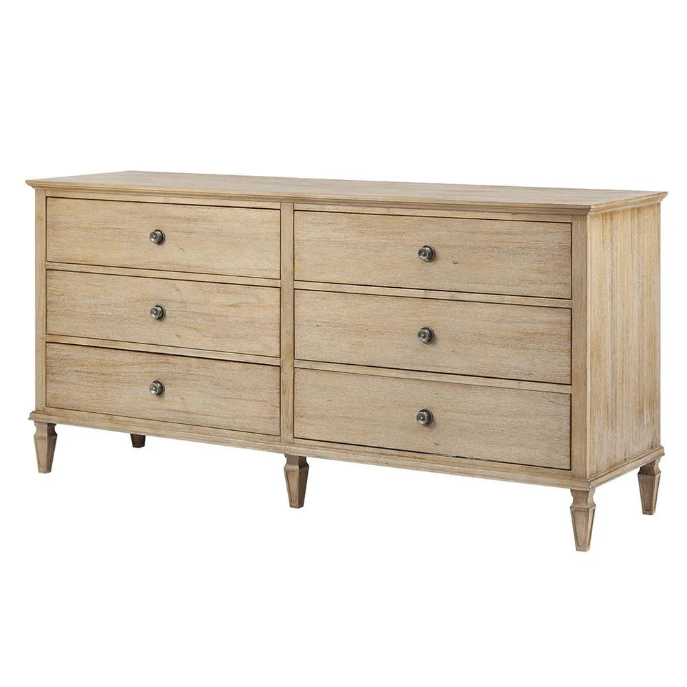 6-Drawer Rustic Dresser C515