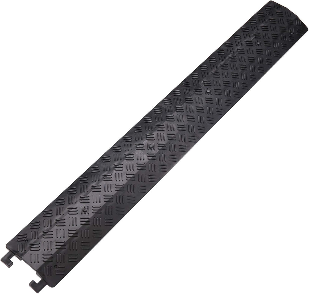 Black Floor Cord Cover Cable Ramp M870856