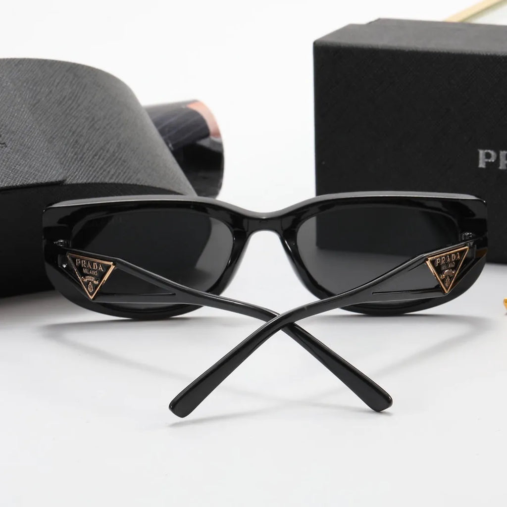 Letter Printing Polarizer Sunglasses S75439