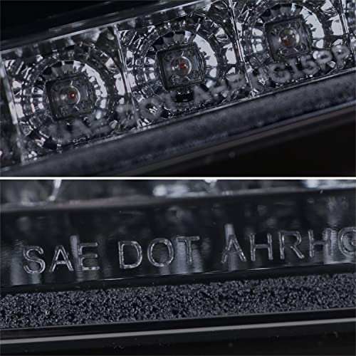 Chrome Projector LED Sequential Signal Headlights Left + Right Pair D664