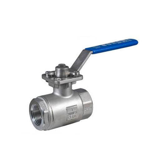 1/2x22 Stainless Steel NPT Full Port Ball Valve M2627
