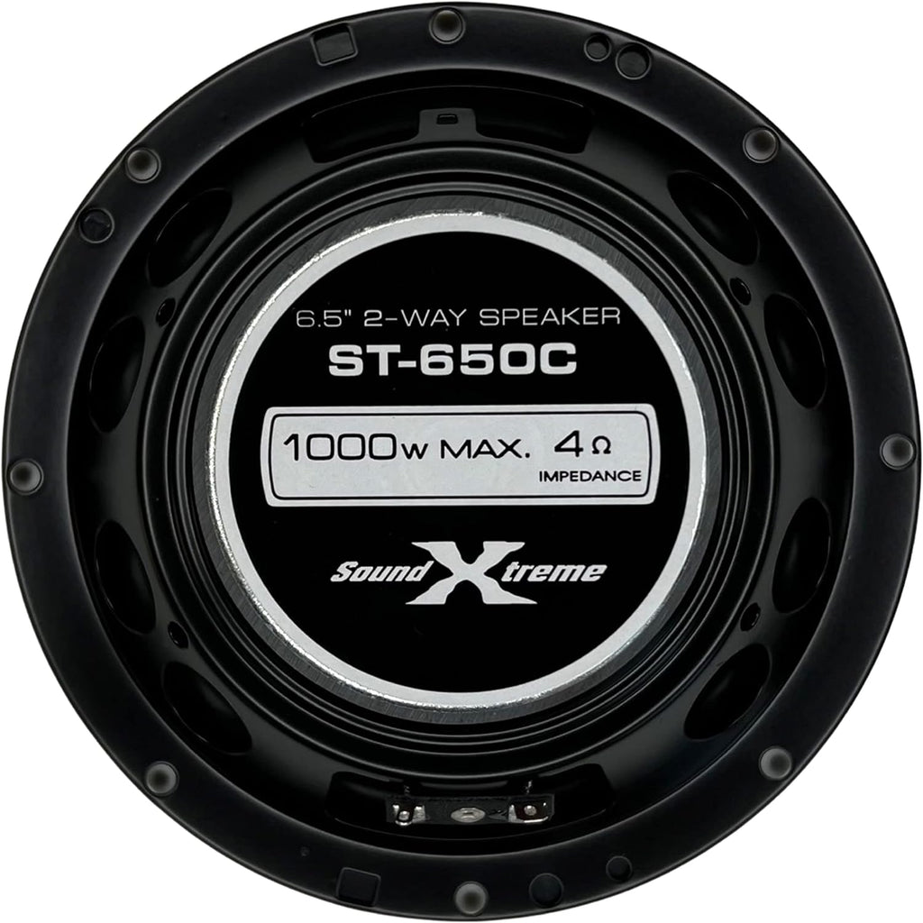 2 Pairs 6.5-Inch 2-Way Car Audio Component Speaker System C7755