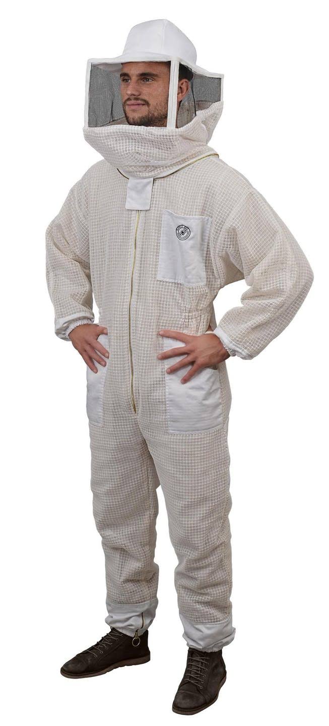 Aerated Beekeeping Suit with Square Veil G299226