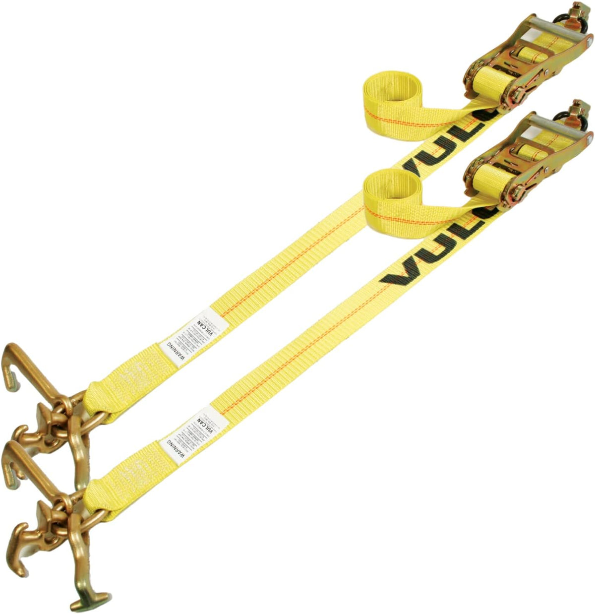 96 Inch 2 Pack Car Tie Down with Universal Frame Hook Cluster C44284