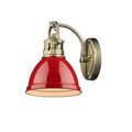 Aged Brass Armed Sconce A44647