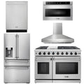 48 Gas Range, Range Hood, Dishwasher, Refrigerator, Microwave P942930