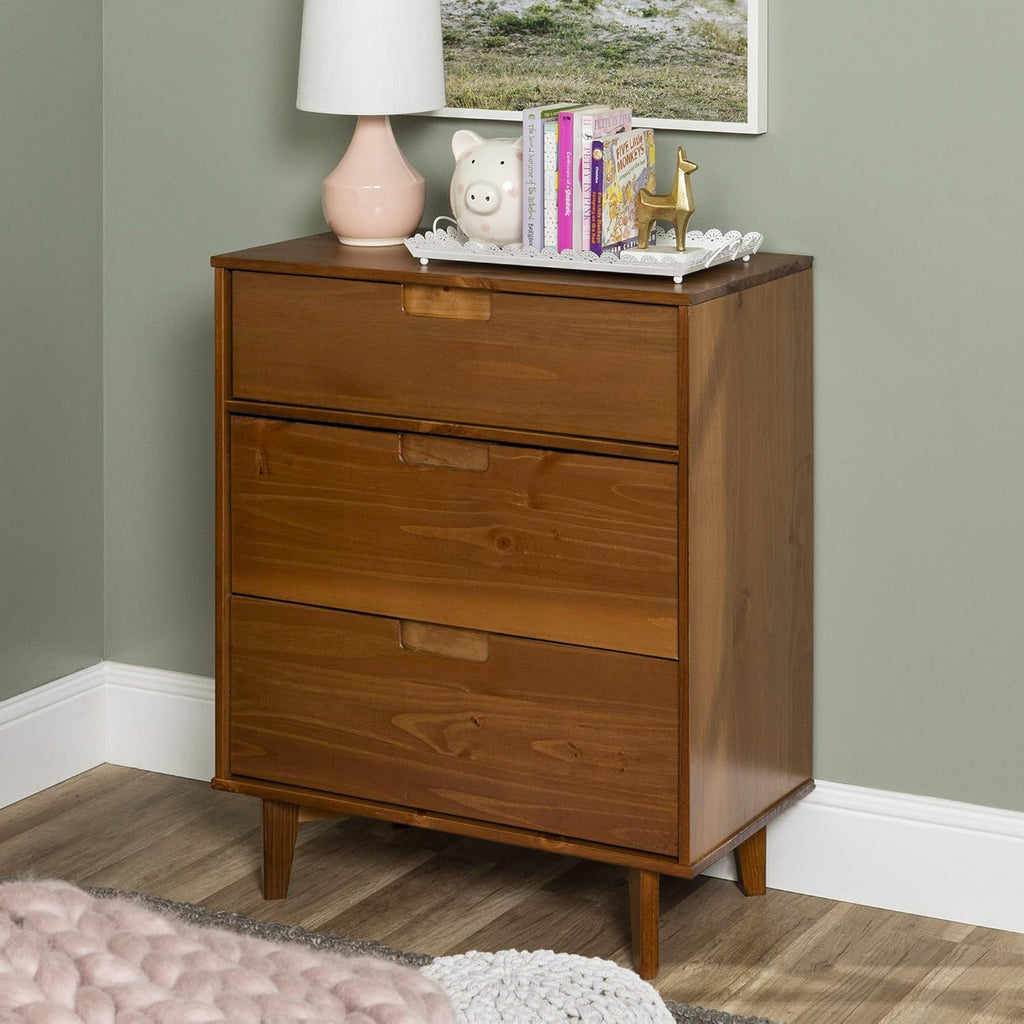 3 Drawer Wood Dresser X55439
