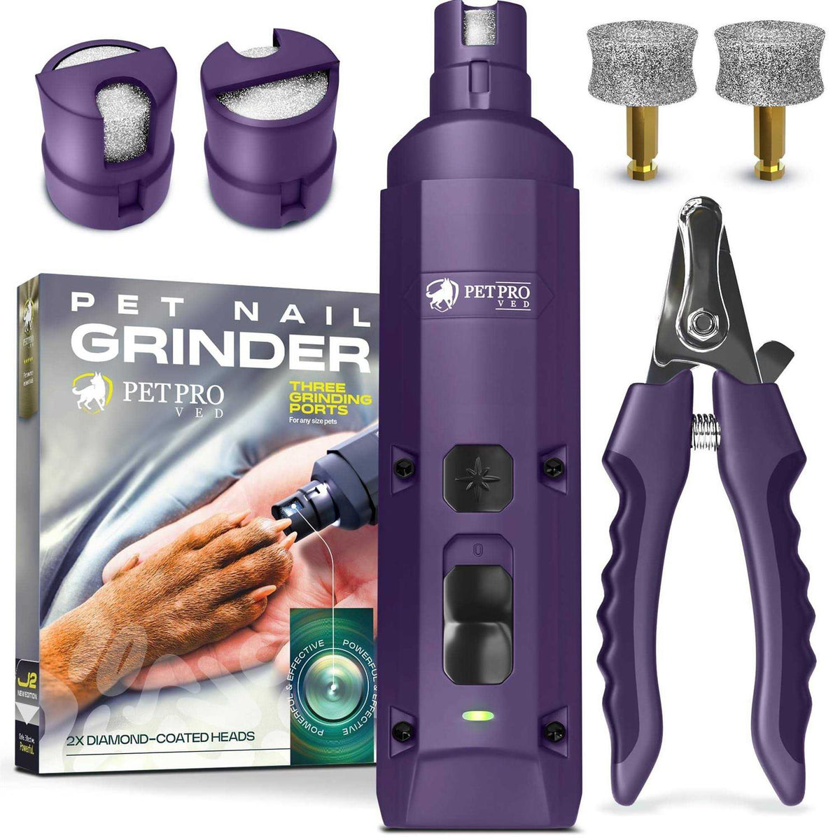Silent Electric Dog Nail Grinder M9759