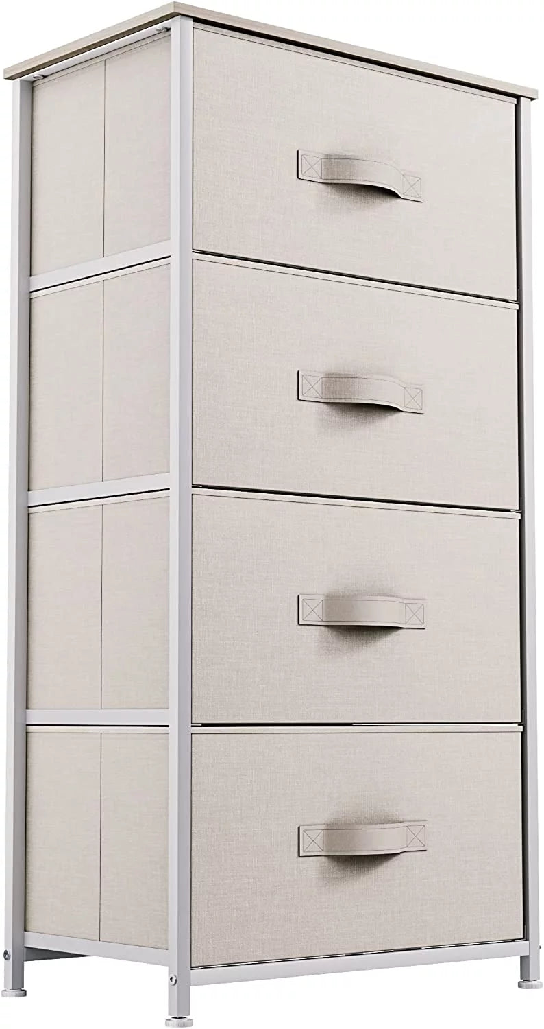 Fabric 4 Drawer Dresser U319154