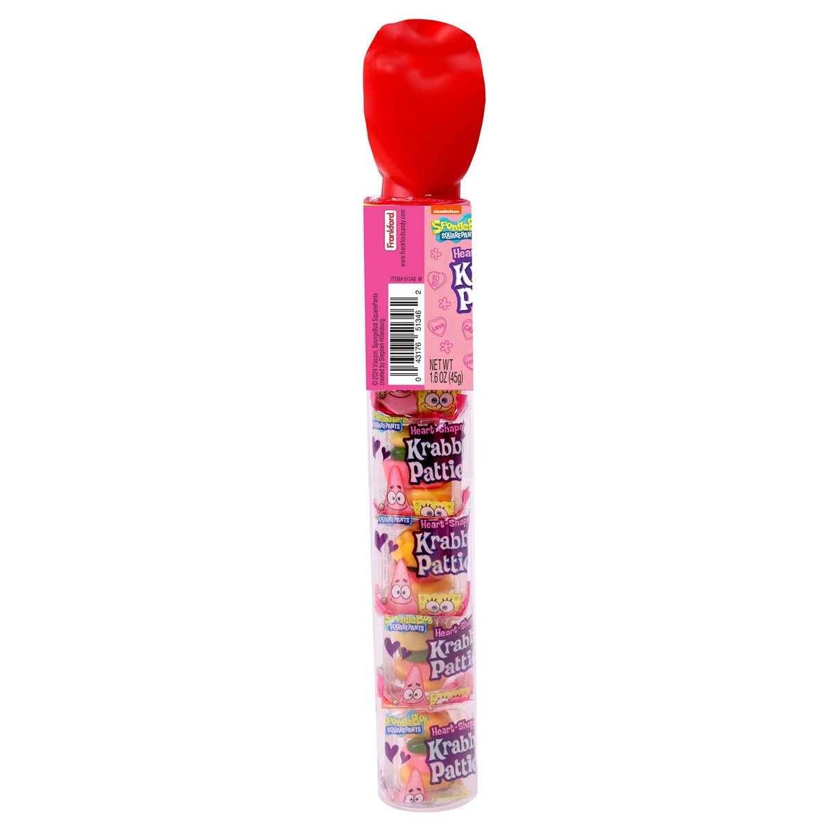 1.6oz Fruit Flavored Gummy Krabby Patties K986879