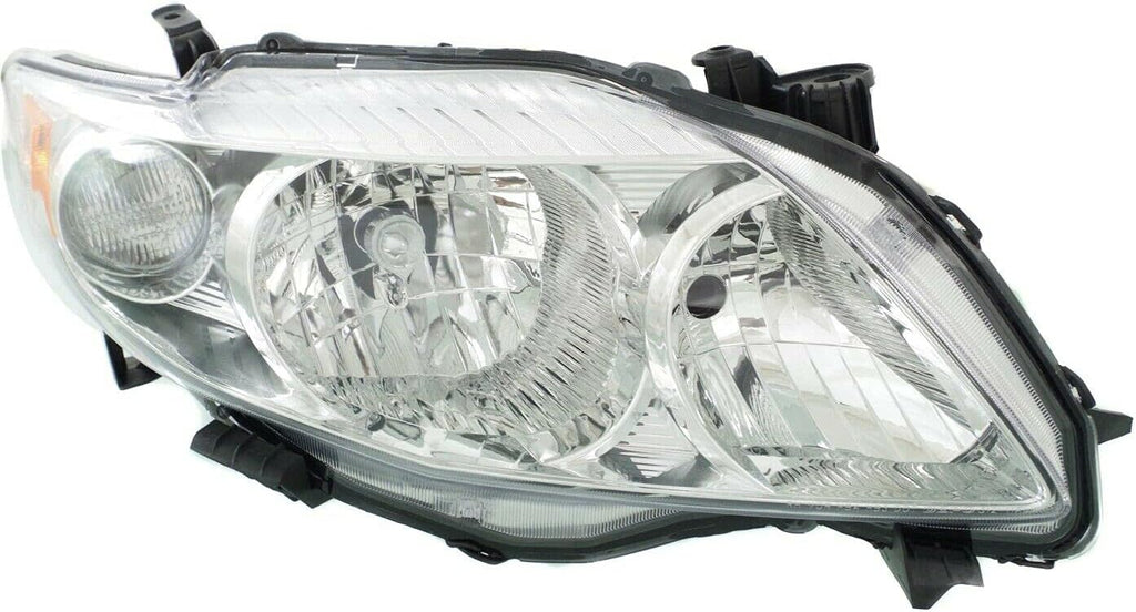 Passenger Side Right Headlight Compatible with 2009-2010 Toyota Corolla Japan Built Model X1863