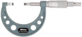 Blade Micrometer, Ratchet Stop, 25-50mm Range, 0.01mm Graduation, Carbide Tip W875892