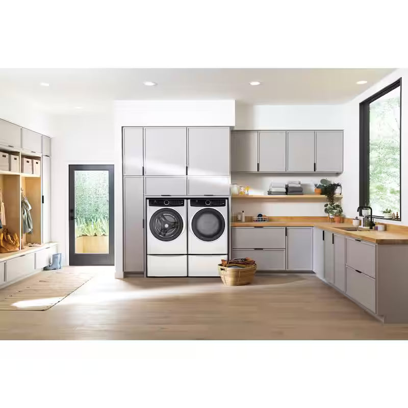 27 in. 4.5 cu. ft. Front Load Washer with Fast Wash in White U922