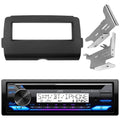 Single DIN Marine Bluetooth USB AM/FM Radio CD Player Stereo Receiver H808132
