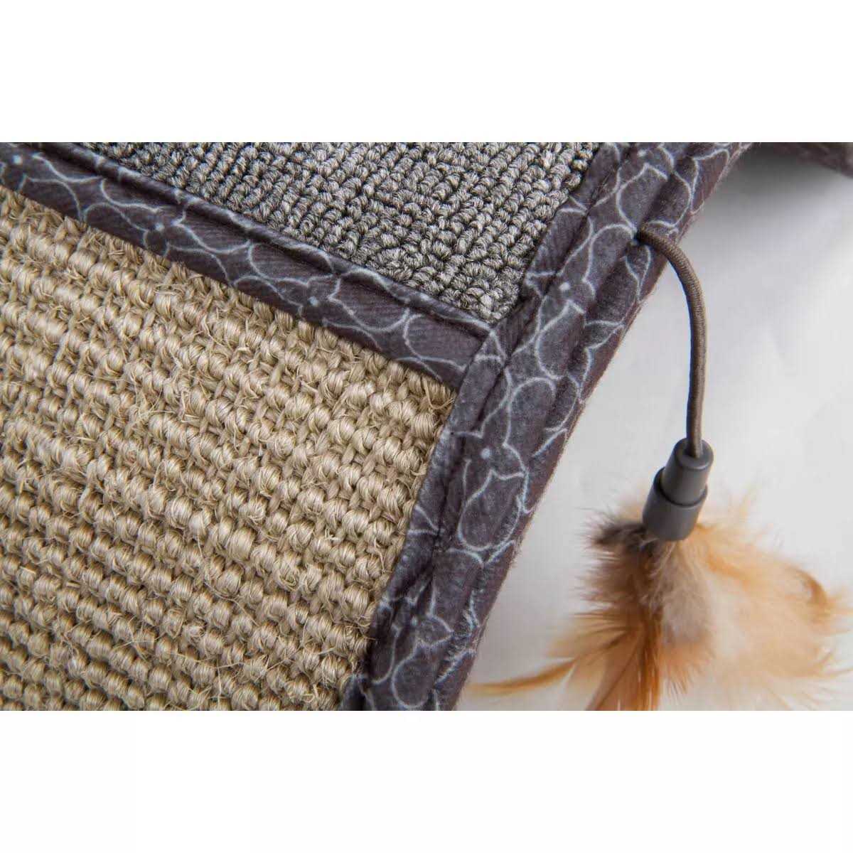 Cat Scratcher with Feather Toy F726088