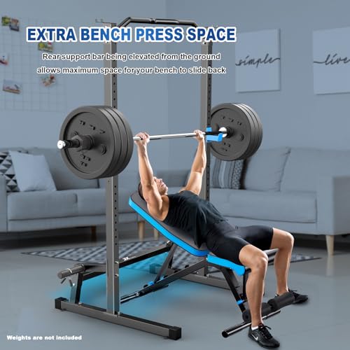 Adjustable Squat Rack with Pull Up Bar A45553