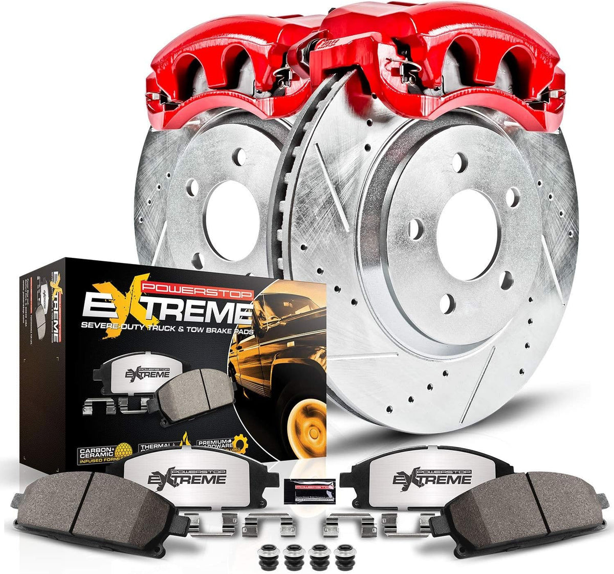Front Z36 Truck and Tow Brake Kit with Calipers B40214